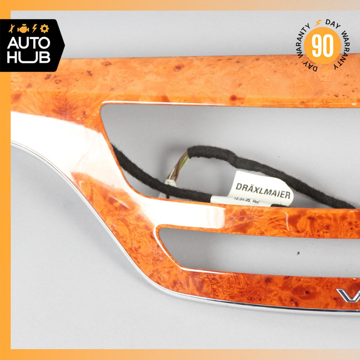 07-13 Mercedes W221 S600 S65 AMG V12 Dashboard Center Trim Bezel Designo OEM - photo 4