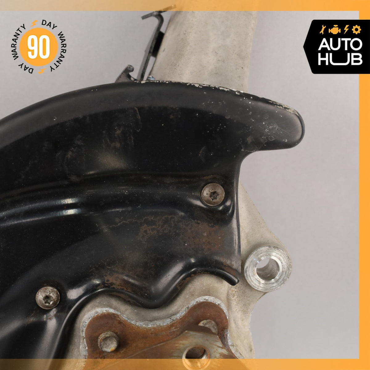 17-25 Audi 4M Q7 Q8 e-Tron Quattro Front Left Spindle Knuckle Hub w/ Shield OEM - photo 4