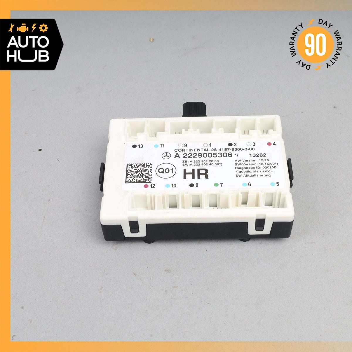 2014 Mercedes W222 S550 Rear Right Door Control Module 2229005306 OEM - photo 1