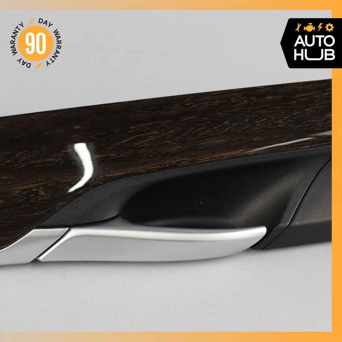 14-18 BMW F15 X5 Left Side Interior Door Handle w/ Trim OEM - photo 6