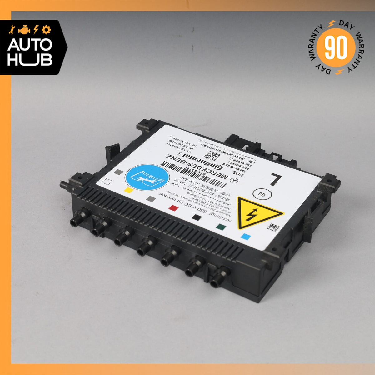 10-13 Mercedes W221 S550 S400 Front Left Seat Dynamic Lumbar Control Module OEM - photo 4