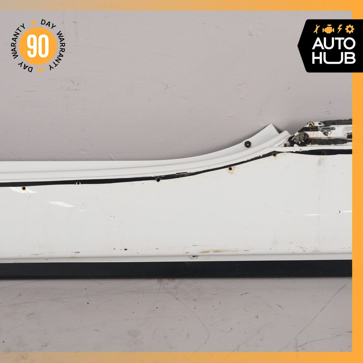 12-18 Bentley Continental GTC Convertible Left Driver Side Skirt White OEM - photo 4