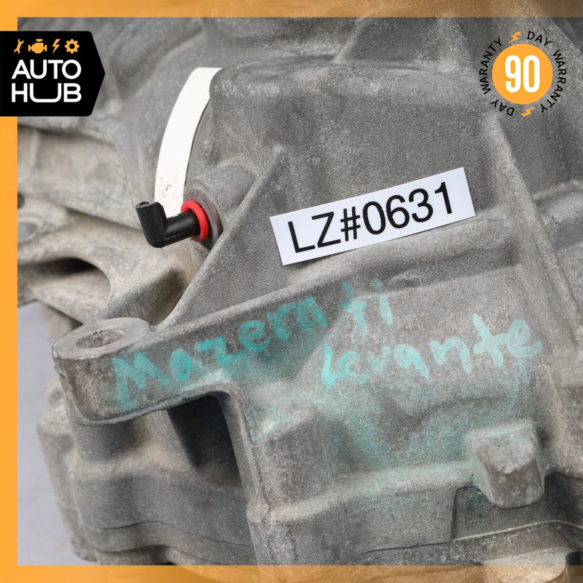 17-18 Maserati Levante 3.0L M161 Front Differential Diff Axle Carrier OEM 44k - photo 13