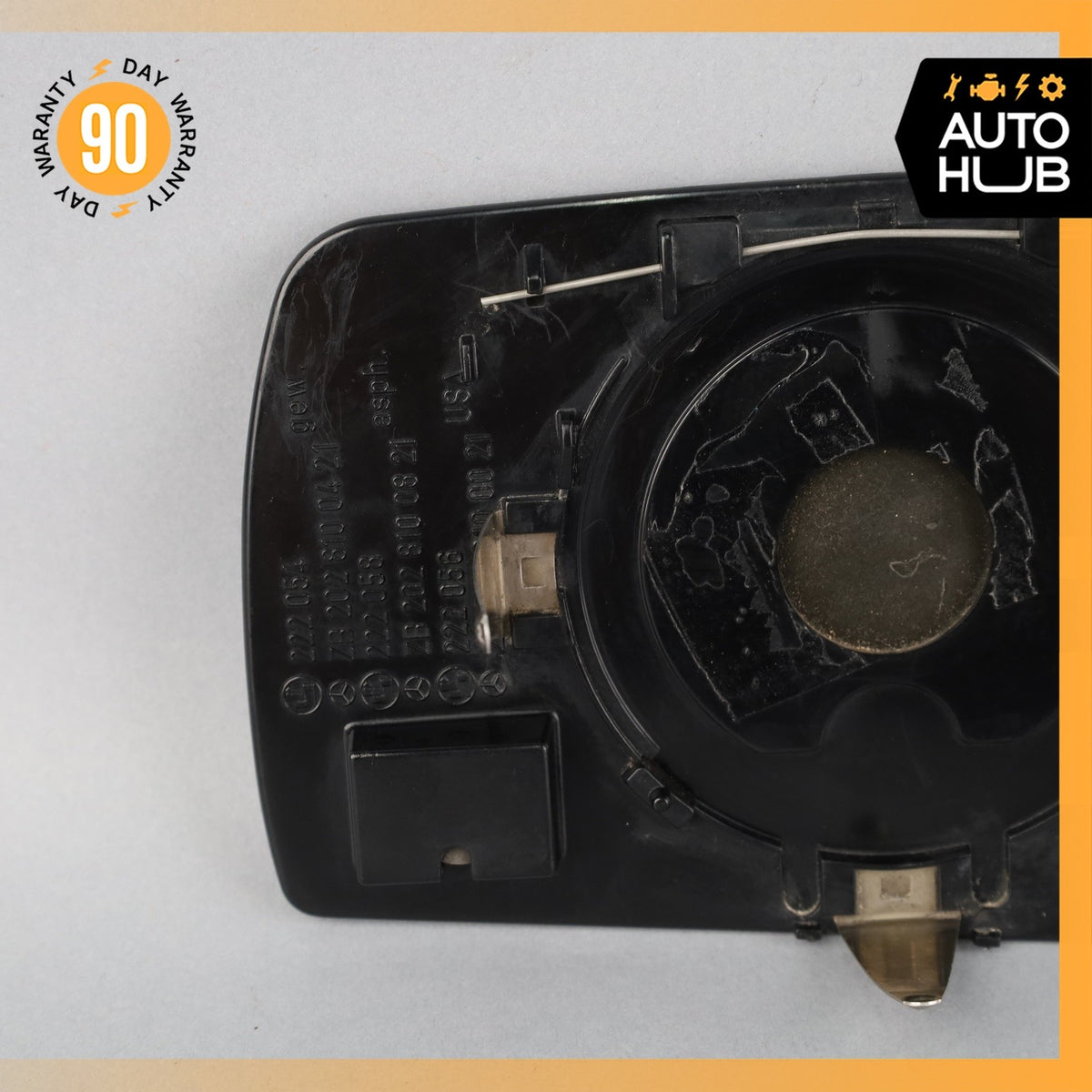 96-99 Mercedes W140 CL600 SL500 E320 Side Rear View Door Mirror Right Glass OEM - photo 8
