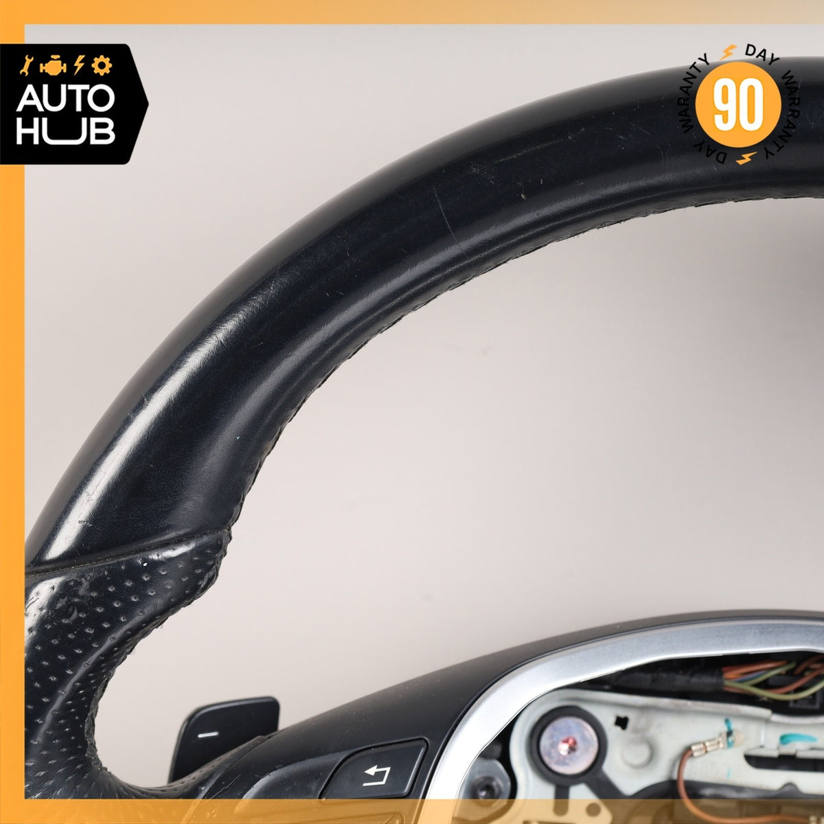 12-18 Mercedes W212 E350 SLK350 ML350 Steering Wheel w/ Paddle Shifters OEM - photo 8