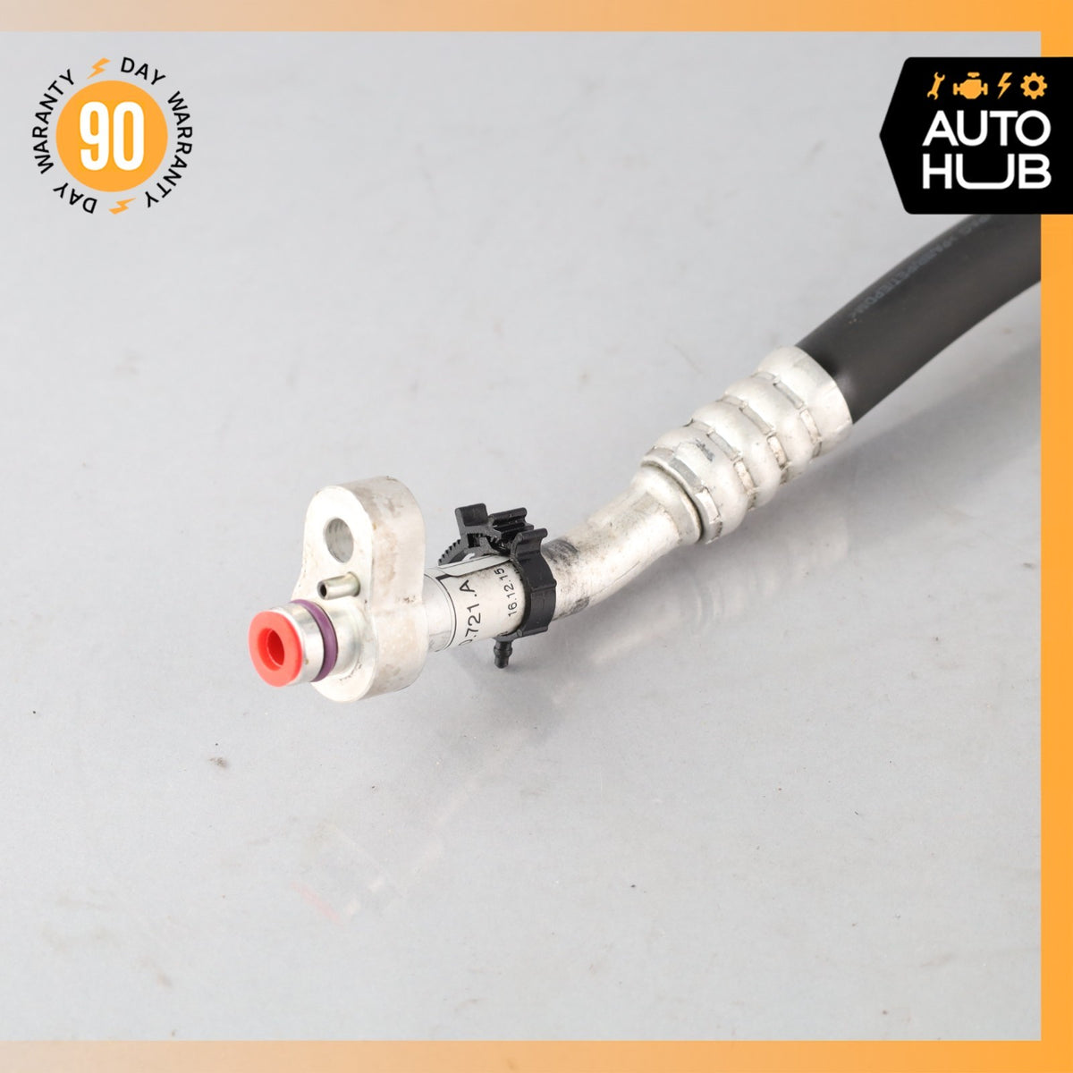 11-18 Porsche Cayenne 958 E-Hybrid AC A/C Air Conditioning Line Pipe Hose OEM - photo 6