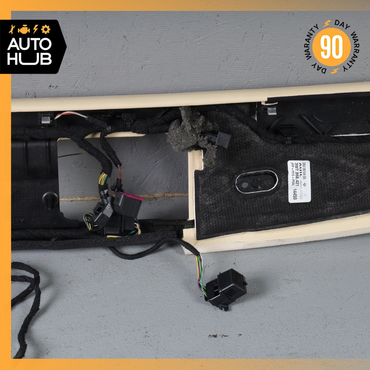 Bentley Continental GTC Front Window Top Upper Headliner Trim Panel OEM 40k - photo 11