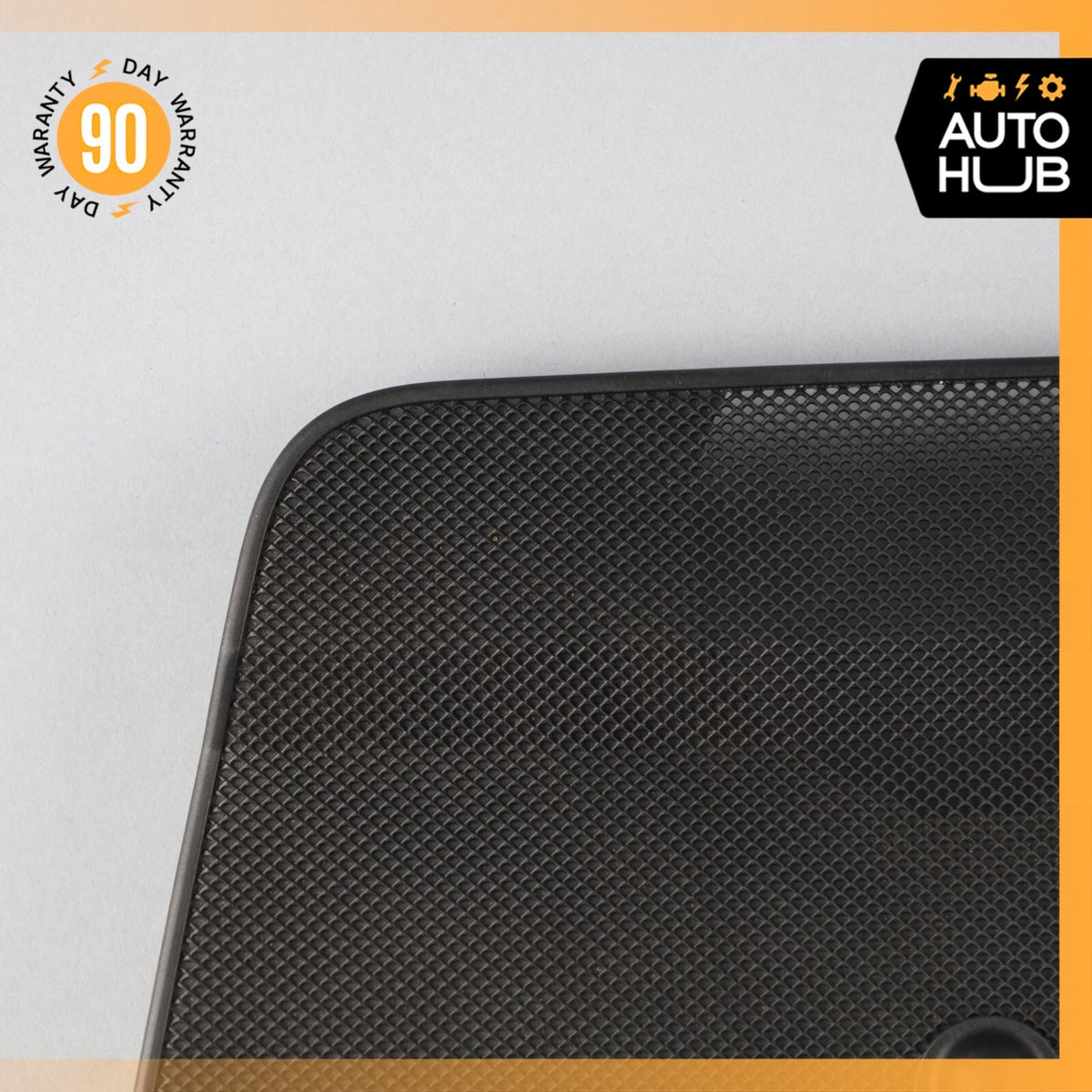 10-17 Mercedes W207 E550 E350 Dashboard Dash Grille Speaker Cover Black OEM - photo 2