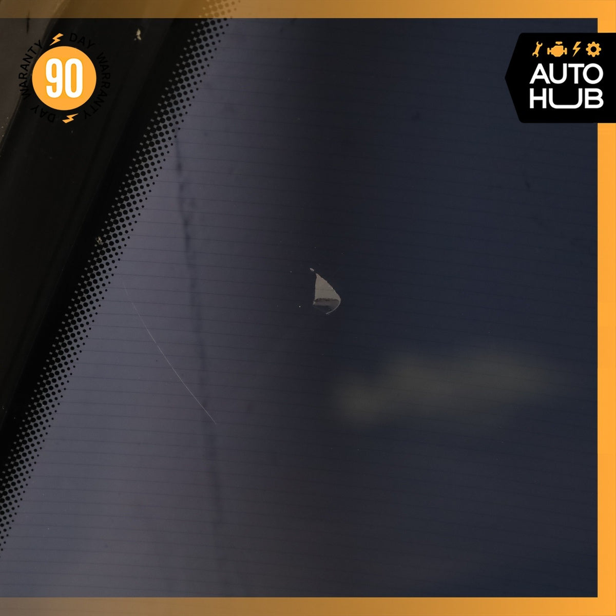 00-06 Mercedes W215 CL500 CL55 CL65 AMG Rear Windshield Wind Shield Glass OEM - photo 18