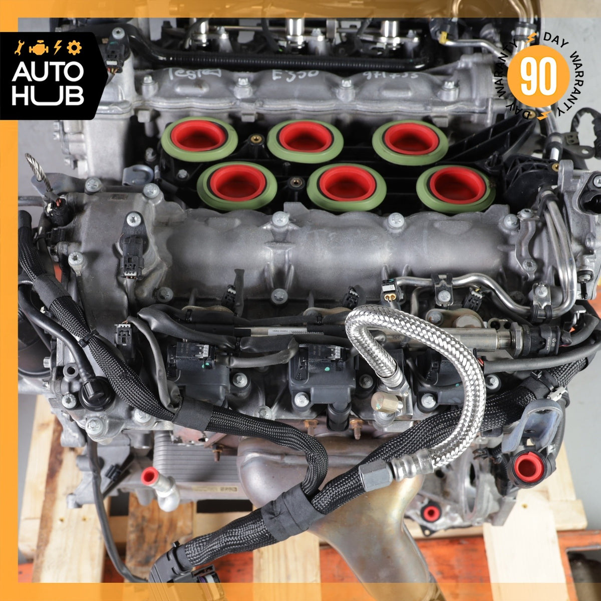 Mercedes W212 E350 C350 GLK350 M276 RWD Engine Motor Assembly 276.952 OEM 75k - photo 9