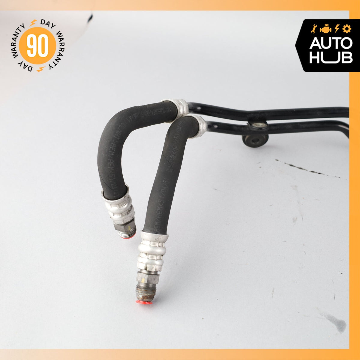 03-06 Bentley GT Flying Spur Left & Right Side Transmission Oil Cooler Line OEM - photo 9