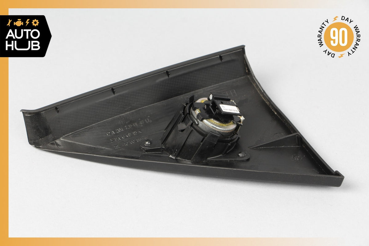 Mercedes W204 C250 C350 Front Left Side Door Panel Tweeter Cover Black OEM 75k - photo 6