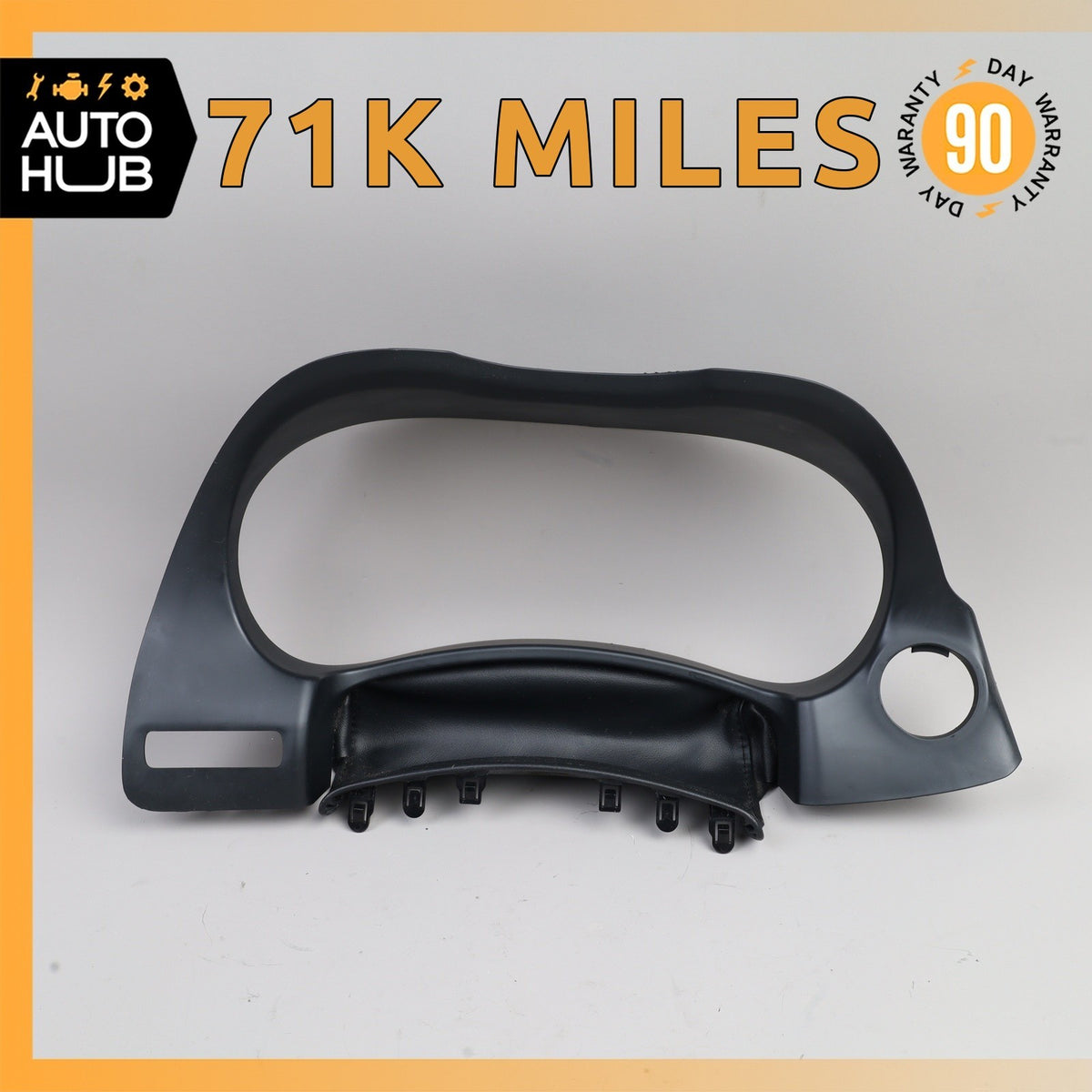 17-22 Infinity Q60 Instrument Cluster Speedometer Bezel Trim OEM 71k - photo 1