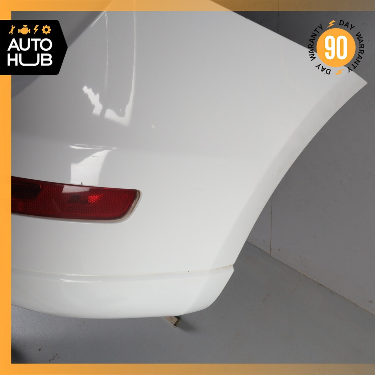 09-17 Audi 8R Q5 Rear Bumper Cover Assembly White OEM - photo 7