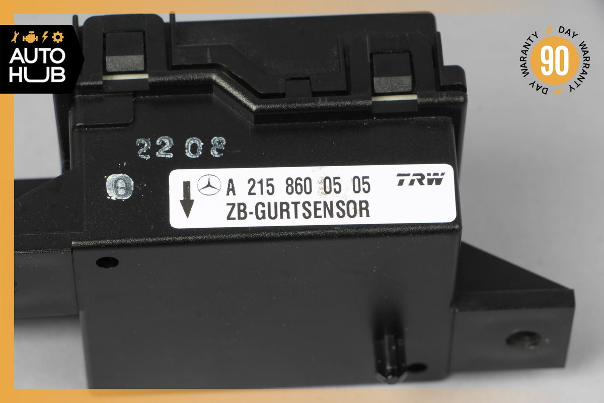 Mercedes R230 SL500 SL550 CL55 Seat Belt Seatbelt Tension Sensor 2158600505 OEM - photo 6