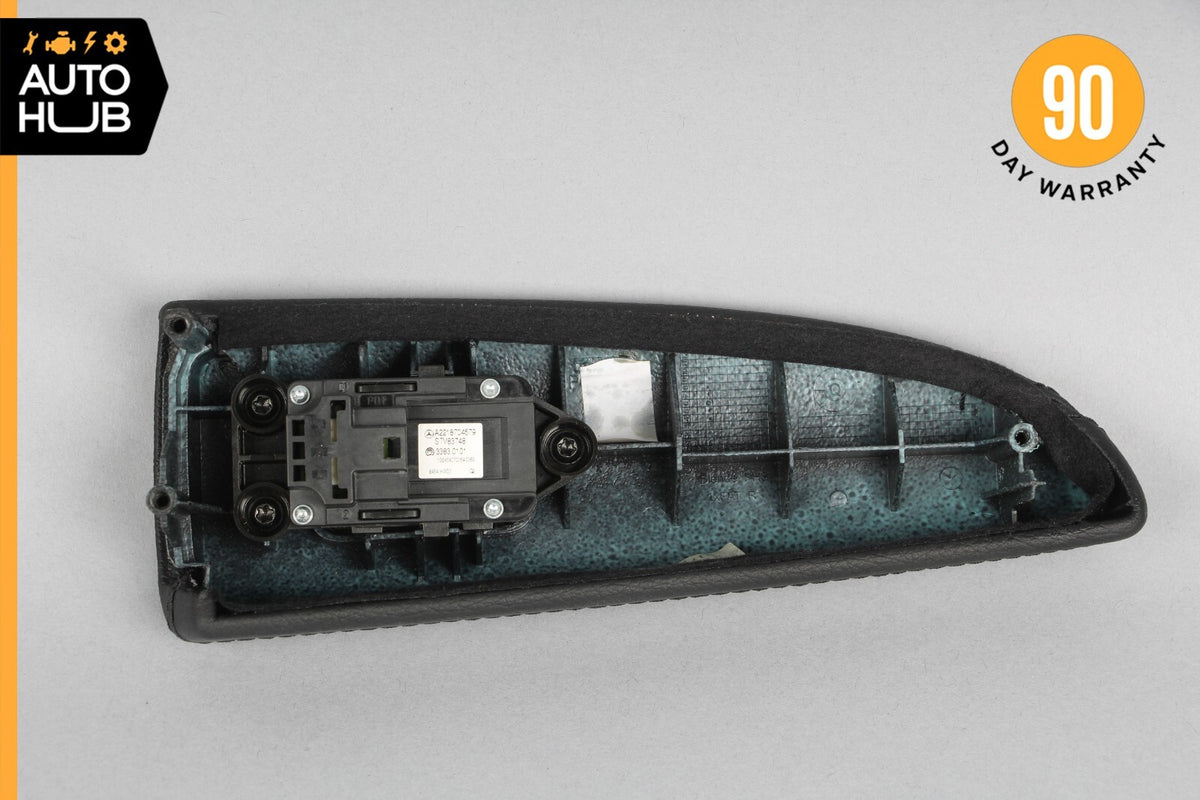 10-13 Mercedes W221 S550 S400 Front Right Side Window Control Switch Black OEM - photo 10