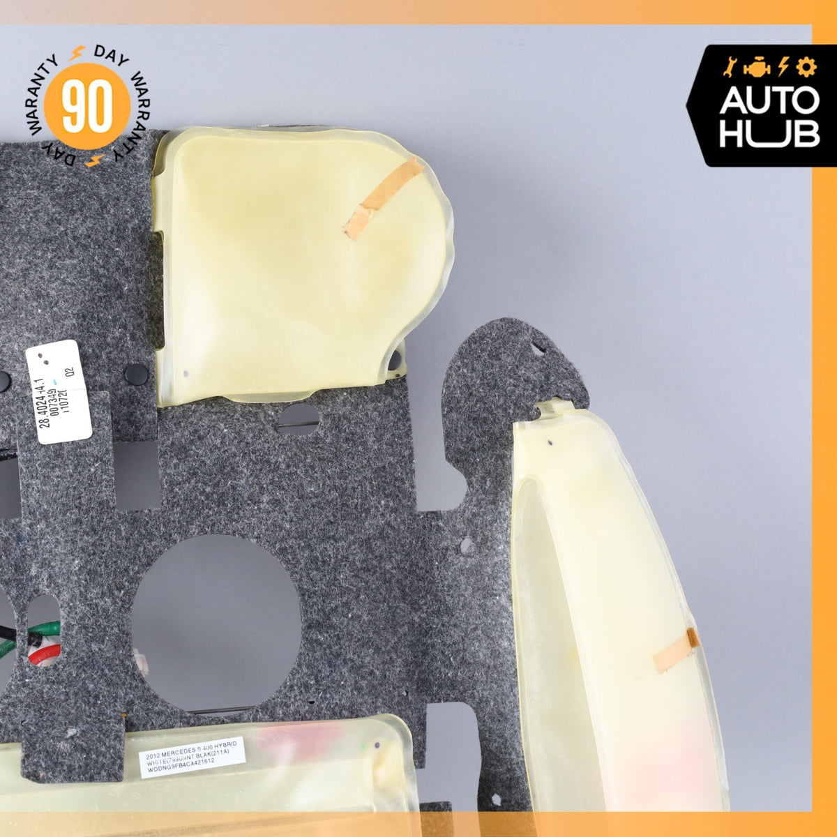 10-13 Mercedes W221 S400 S550 Front Left Top Upper Seat Bladder Bolster OEM - photo 4