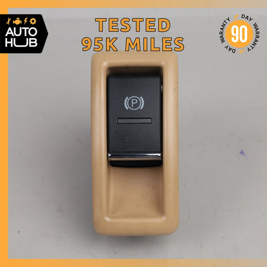 11-18 Porsche Cayenne 958 Electronic Parking Button Switch Beige 7P5927225 OEM - photo 1
