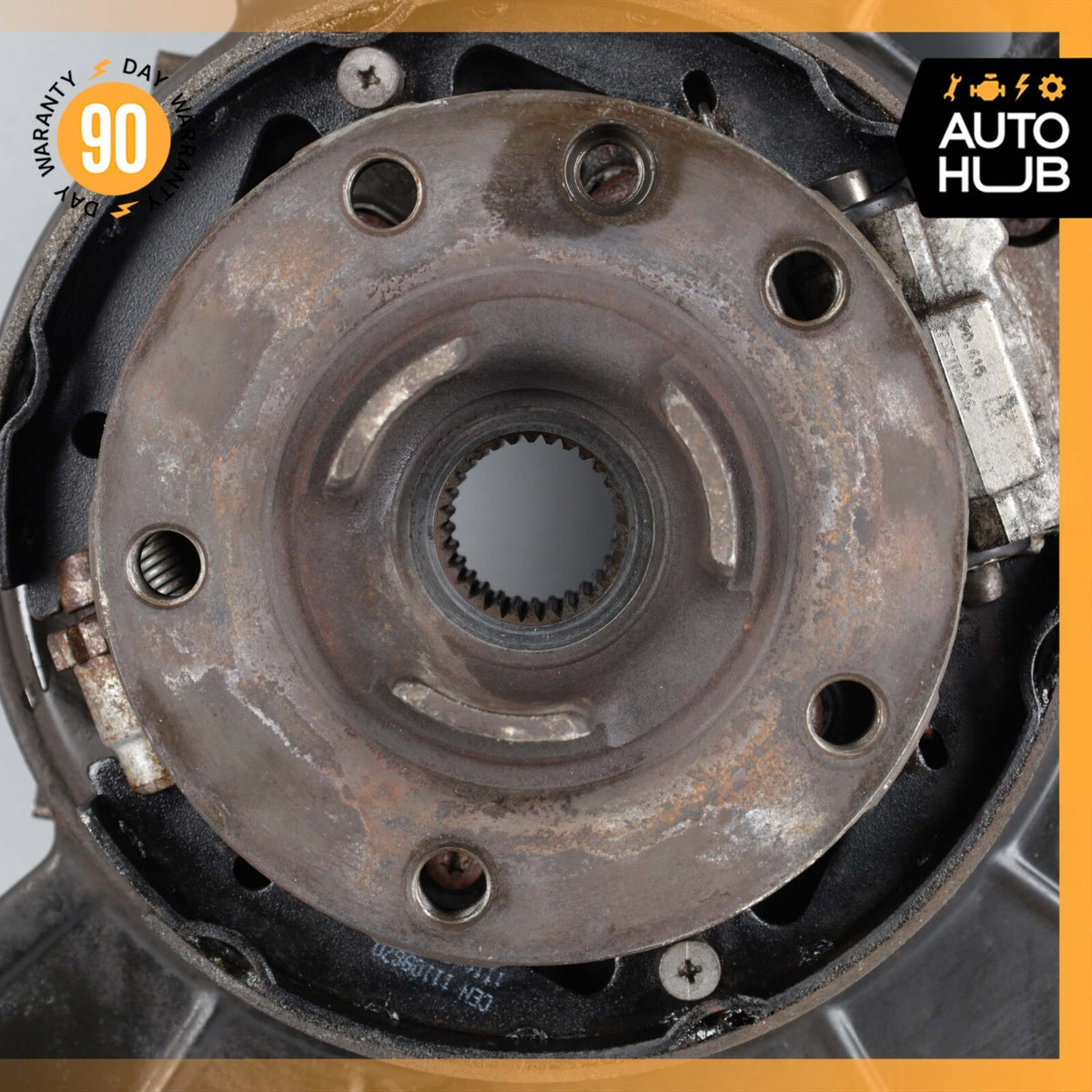 11-14 Porsche Cayenne 958 Turbo / Touareg Rear Left Driver Knuckle Spindle OEM - photo 6