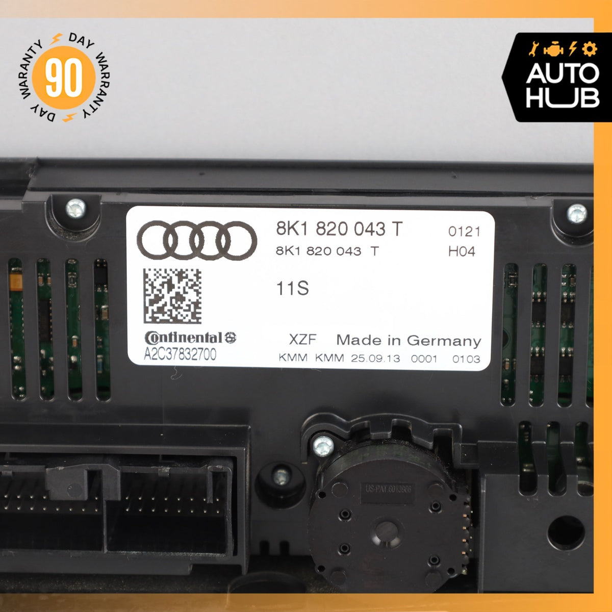 Audi S5 Dashboard A/C AC Climate Control Panel Switch Black 8K1820043T OEM - photo 8