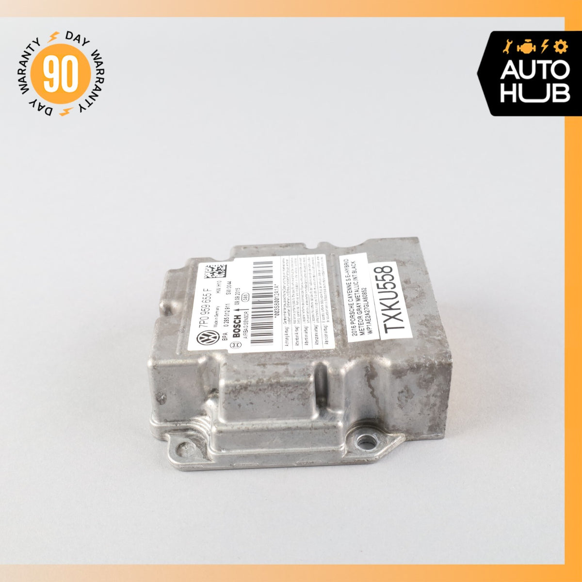 15-18 Porsche Cayenne 958 E-Hybrid Airbag Air Bag Sensor SRS Control Module OEM - photo 4