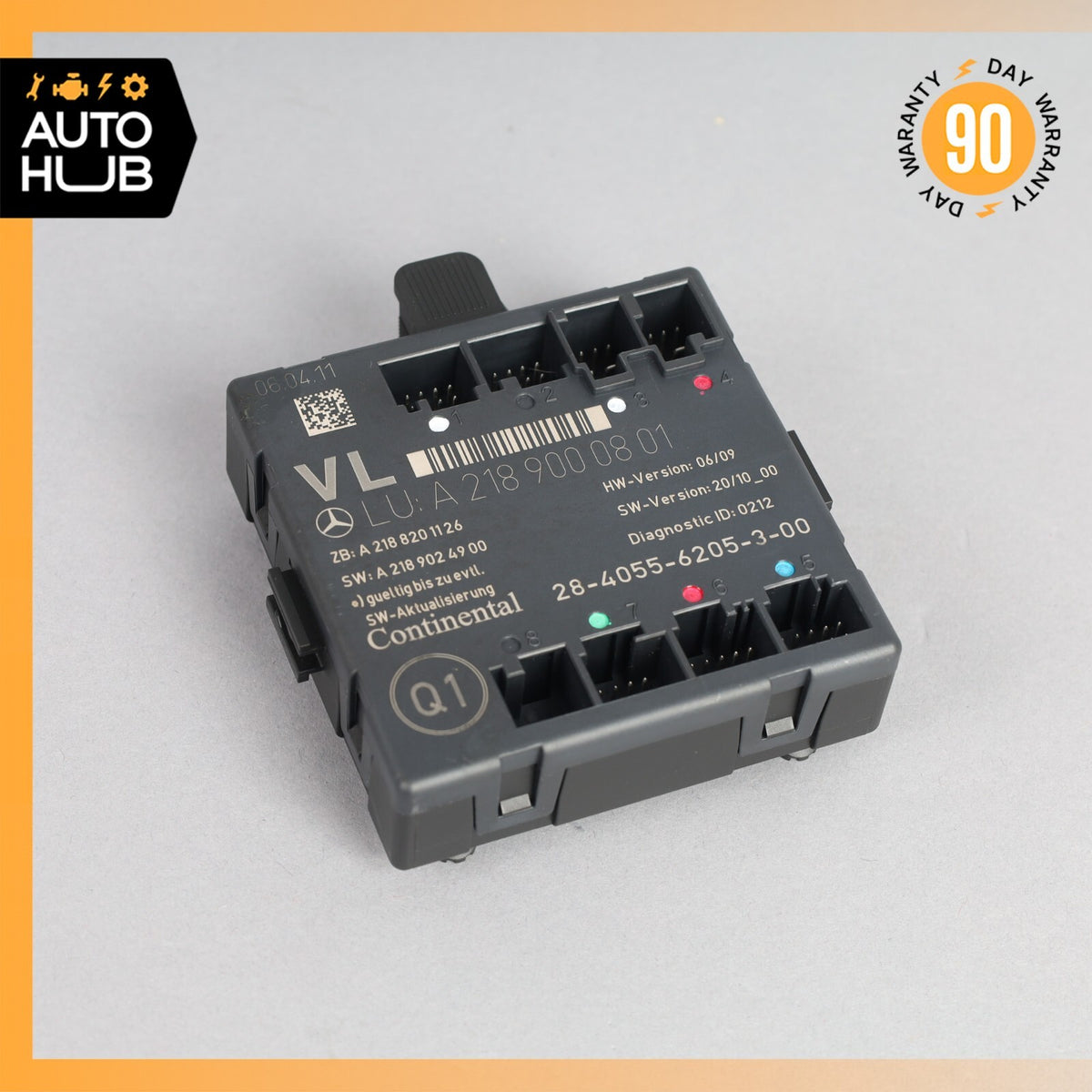 08-18 Mercedes W218 CLS550 SLK350 E400 Front Left Side Door Control Module OEM - photo 1