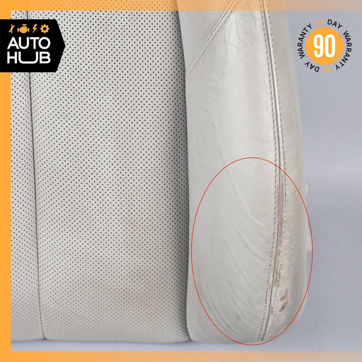 03-06 Mercedes R230 SL600 Top Upper Seat Cushion Left Driver Side Exclusive OEM - photo 5