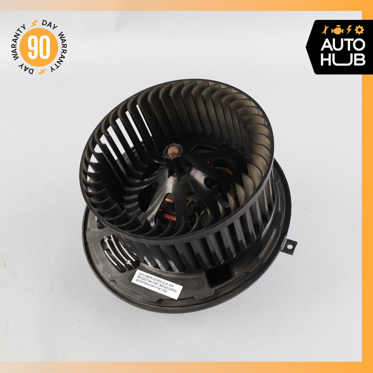Mercedes R172 SLK350 SLK250 A/C AC Air Heater Blower Motor OEM w/ Resistor 30k - photo 2