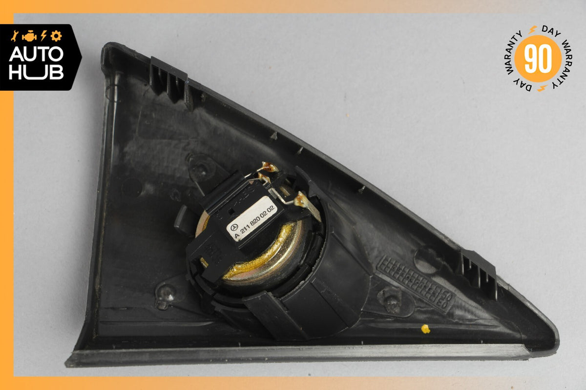 07-09 Mercedes W211 E320 E63 AMG E550 Front Left Tweeter Speaker Cover Black OEM - photo 8