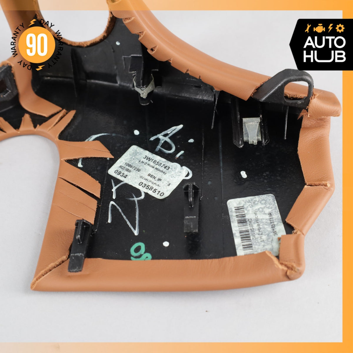 12-18 Bentley Continental GT GTC Dashboard Dash Left Side Trim Panel Brown OEM - photo 19