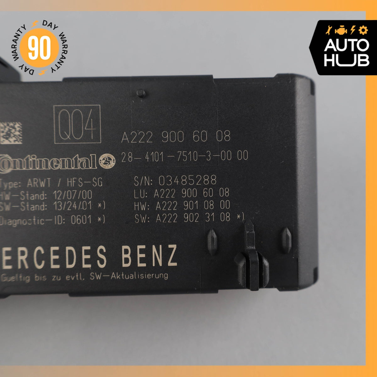 14-18 Mercedes W205 C300 S550 Trunk Release Remote Open Close Module OEM - photo 8
