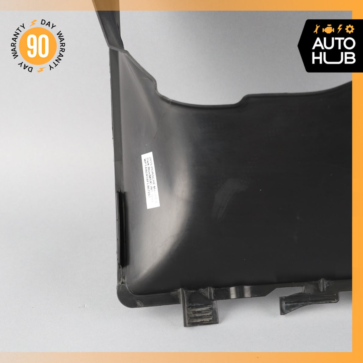 2015 Porsche Macan S 95B Front Right Side Intercooler Air Guide Duct OEM - photo 6