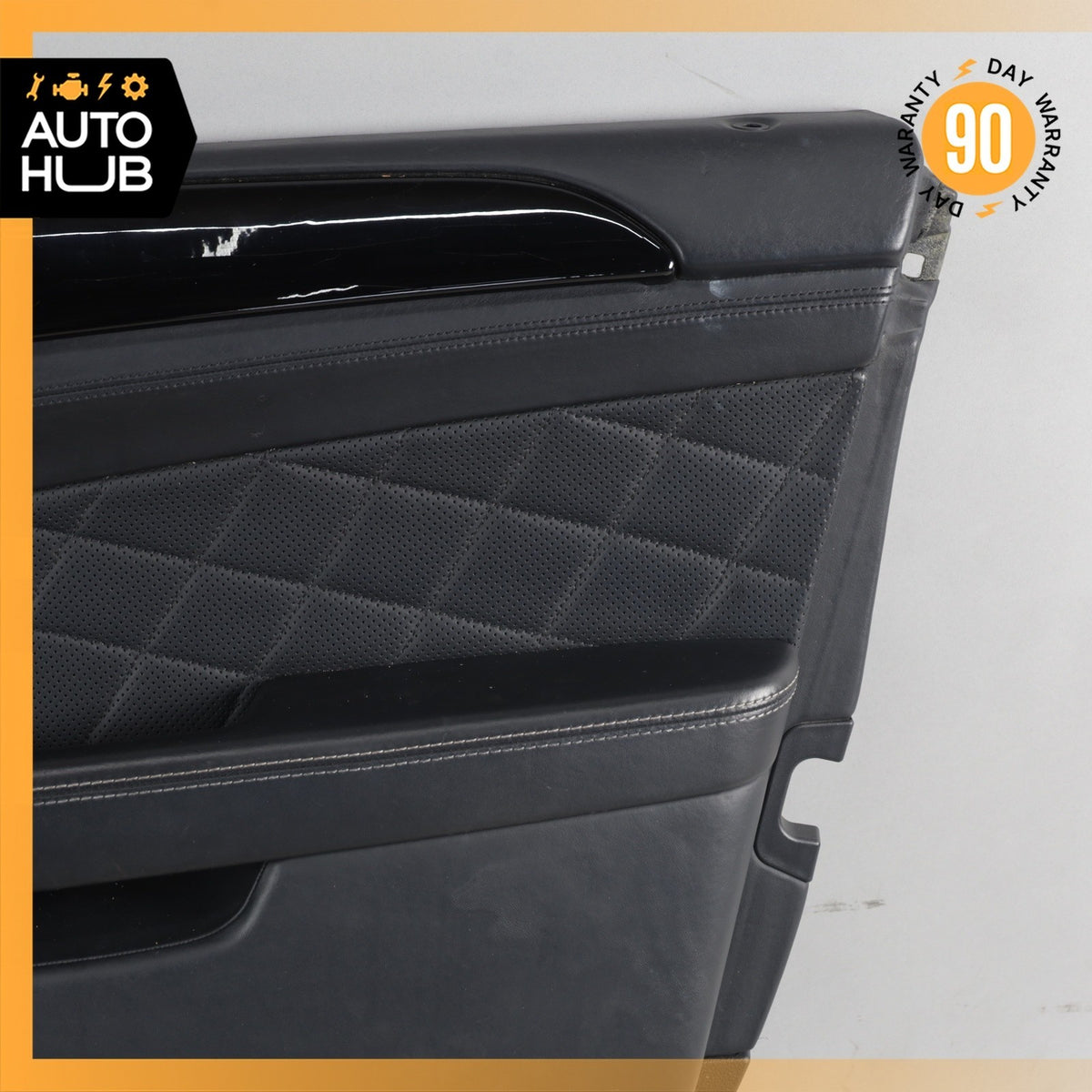13-19 Mercedes X166 GL350 GL63 AMG Interior Door Panel Front Right Designo OEM - photo 2