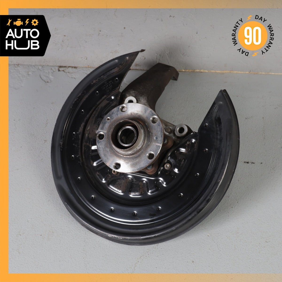 07-12 Bentley Continental GTC Rear Right Side Spindle Knuckle Hub OEM 40k - photo 2