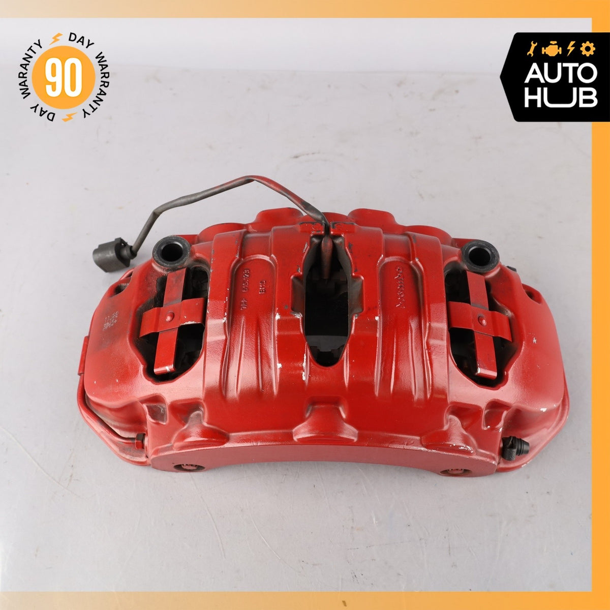 10-18 Porsche Panamera 970 Cayenne Macan Front Left Side Brake Caliper OEM - photo 3