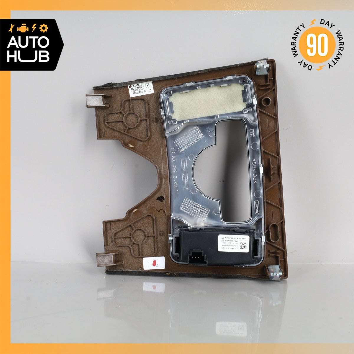 10-13 Mercedes W212 E350 E400 E550 Center Console Switch Trim Bezel Wood OEM - photo 7