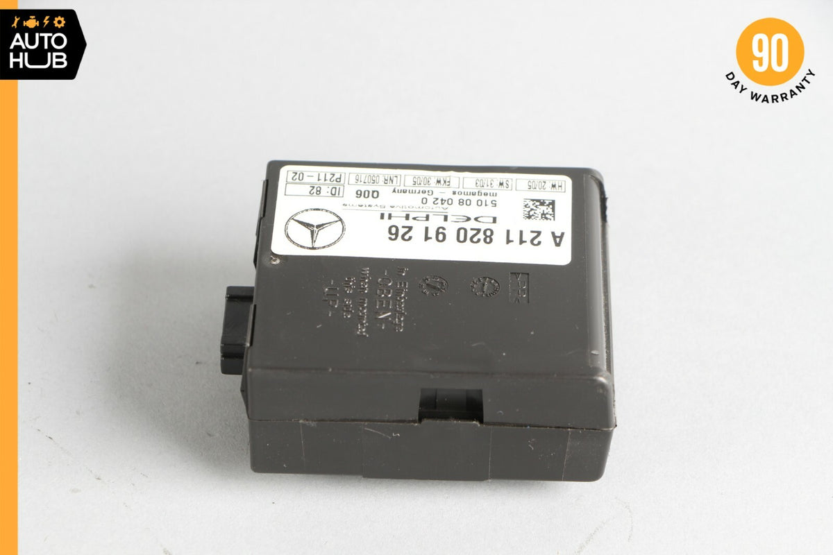 Mercedes R230 SL500 C230 CLK500 Anti Theft Alarm Module 2118209126 OEM 60k - photo 3