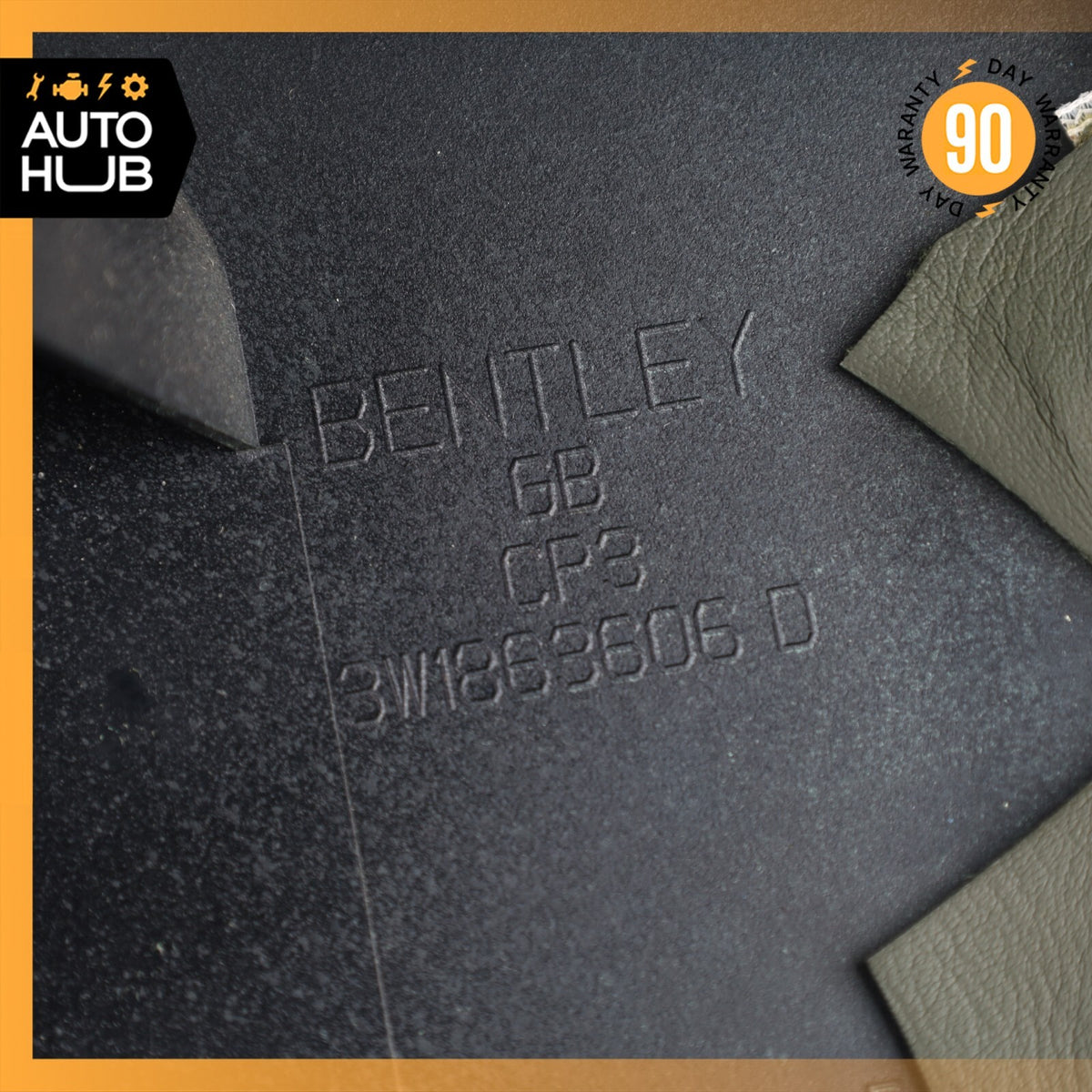03-10 Bentley Continental GT GTC Front Right Side Kick Panel Trim Cover OEM - photo 14