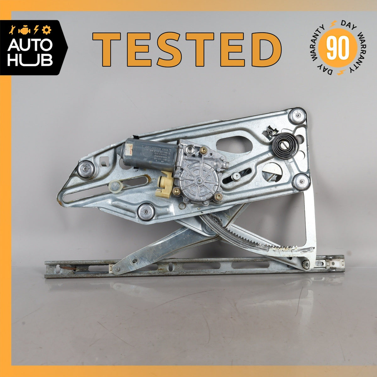 92-99 Mercedes W140 300SE 400SEL Front Left Window Regulator w/ Motor OEM - photo 1