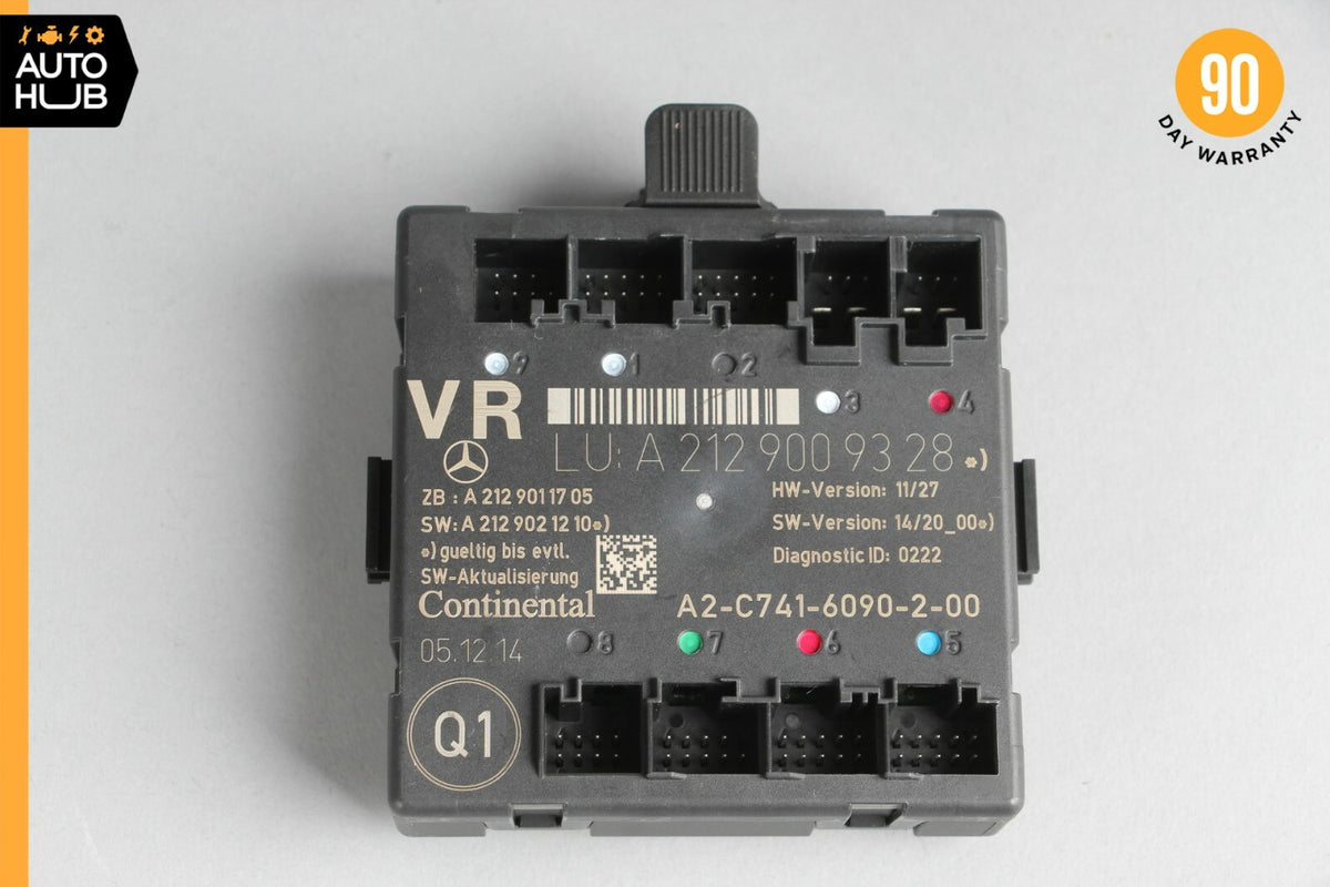 08-18 Mercedes W207 E550 SLK250 Front Right Side Door Control Module OEM 30k - photo 2