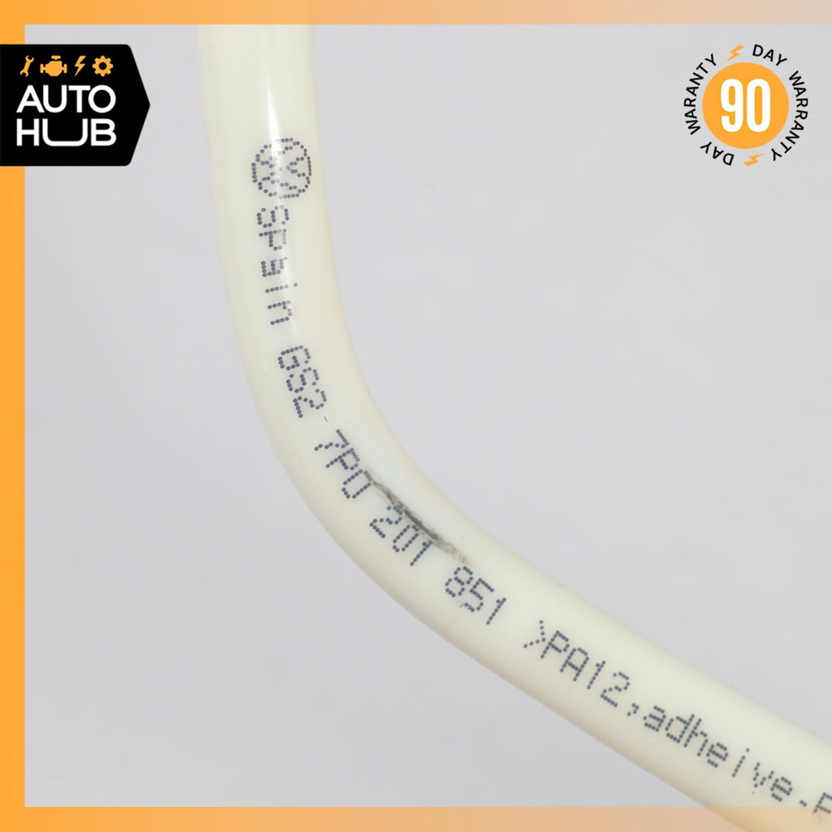 Porsche Cayenne Turbo 958 Fuel Gas Tank Reservoir Purge Hose Line Pipe OEM - photo 7