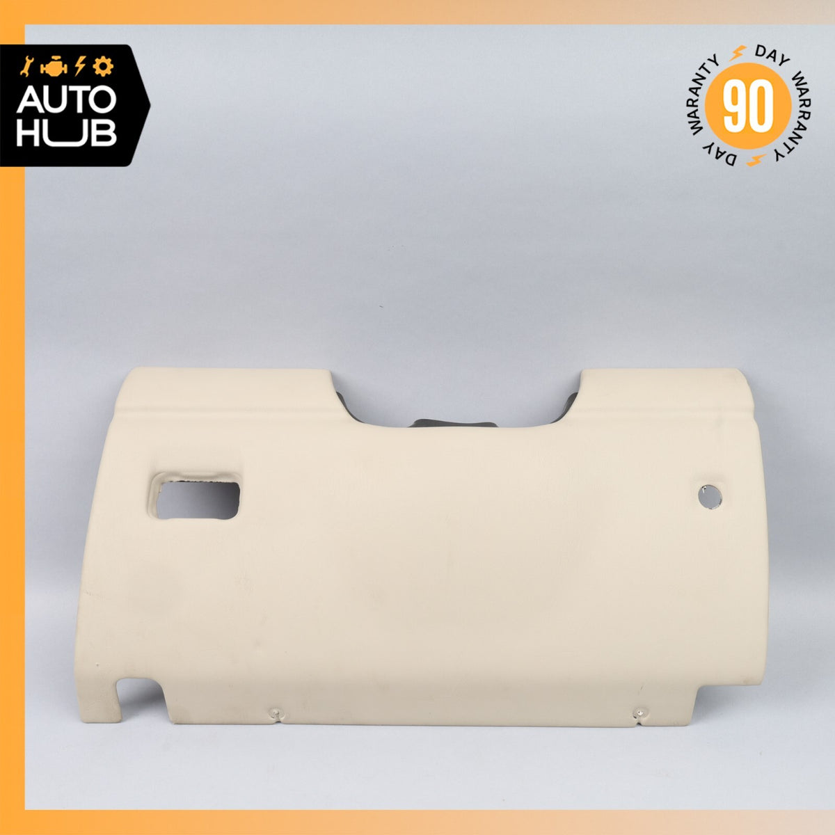 04-09 Cadillac XLR Dashboard Dash Left Side Lower Knee Trim Panel Beige OEM 58k - photo 2