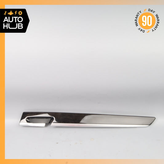 BMW F04 750i Hybrid Rear Right Side Door Cover Panel Trim Wood OEM - photo 1