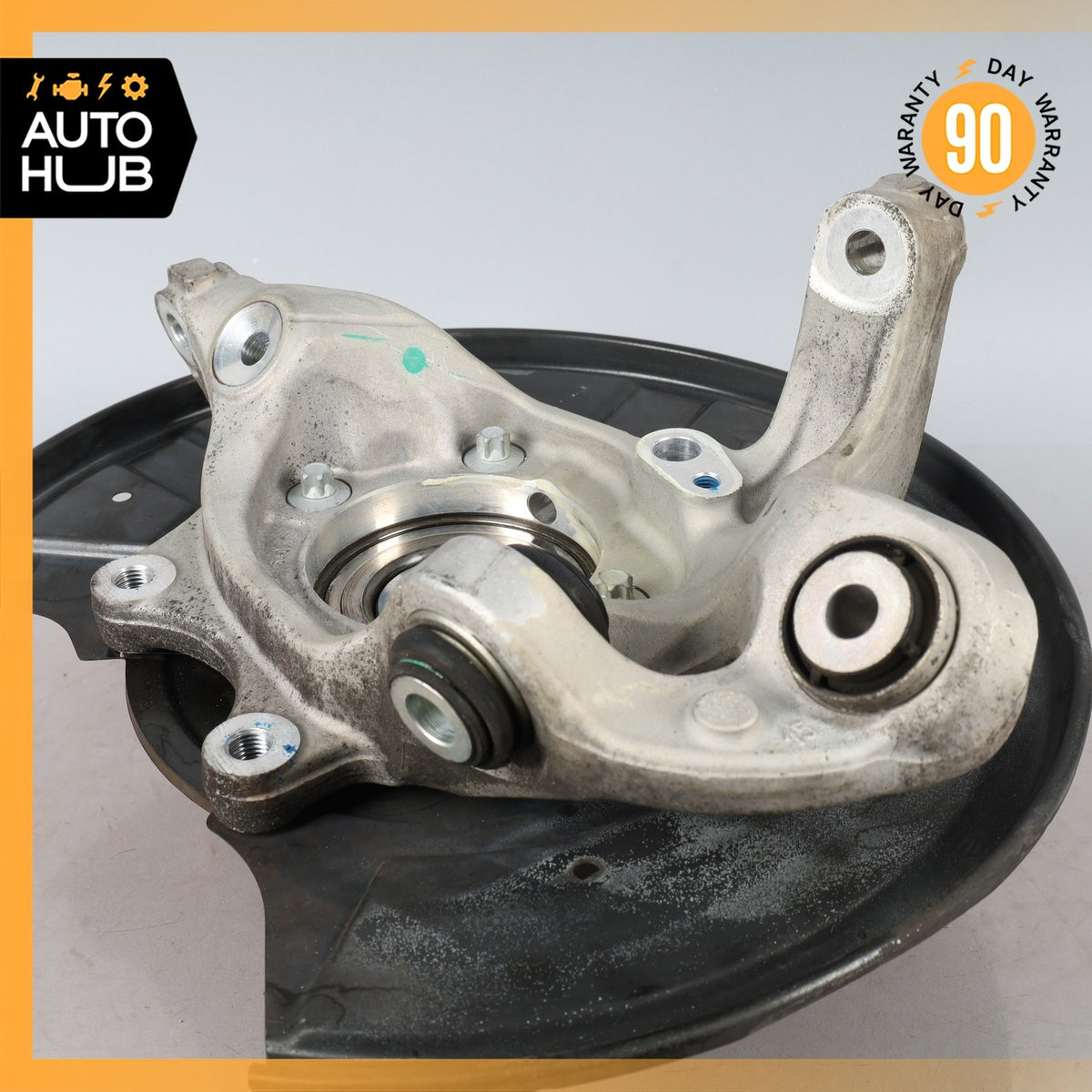 10-18 Mercedes W212 E350 CLS400 GLK350 Rear Left Side Spindle Knuckle Hub OEM - photo 9