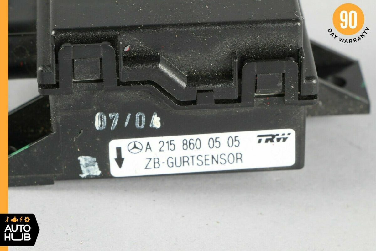 Mercedes R230 SL600 CL550 SL55 Seat Belt Seatbelt Tension Sensor 2158600505 OEM - photo 3