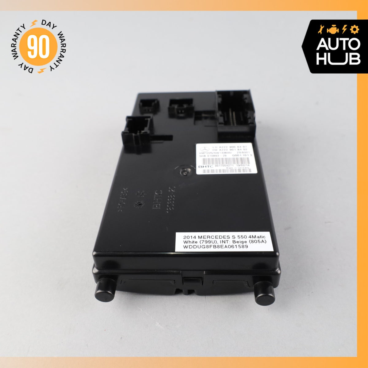 2014 Mercedes W222 S550 Temperature A/C Climate Control Module Unit OEM - photo 4