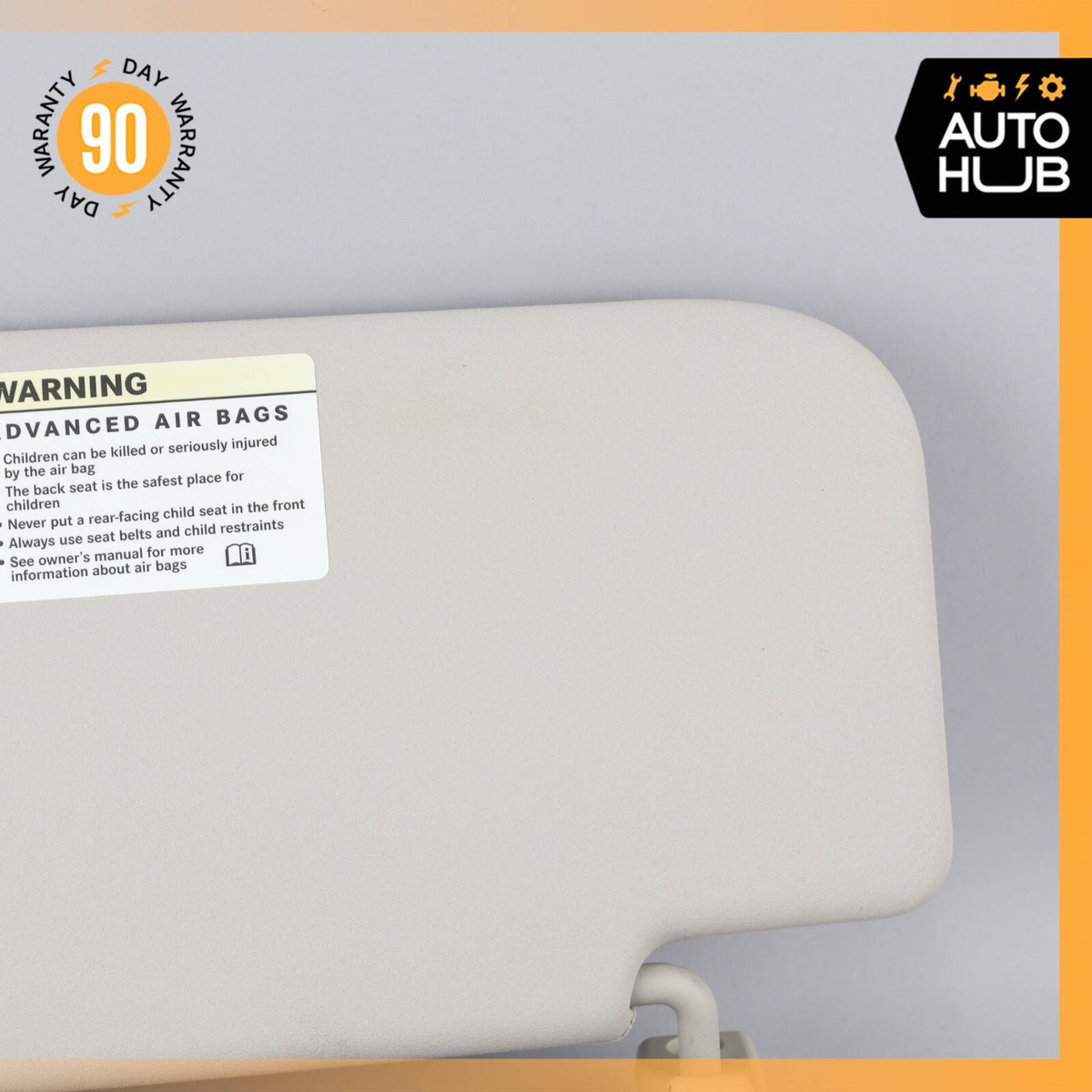 06-12 Mercedes W164 ML350 GL550 Sun Visor Sunvisor Front Right Side Gray OEM - photo 7