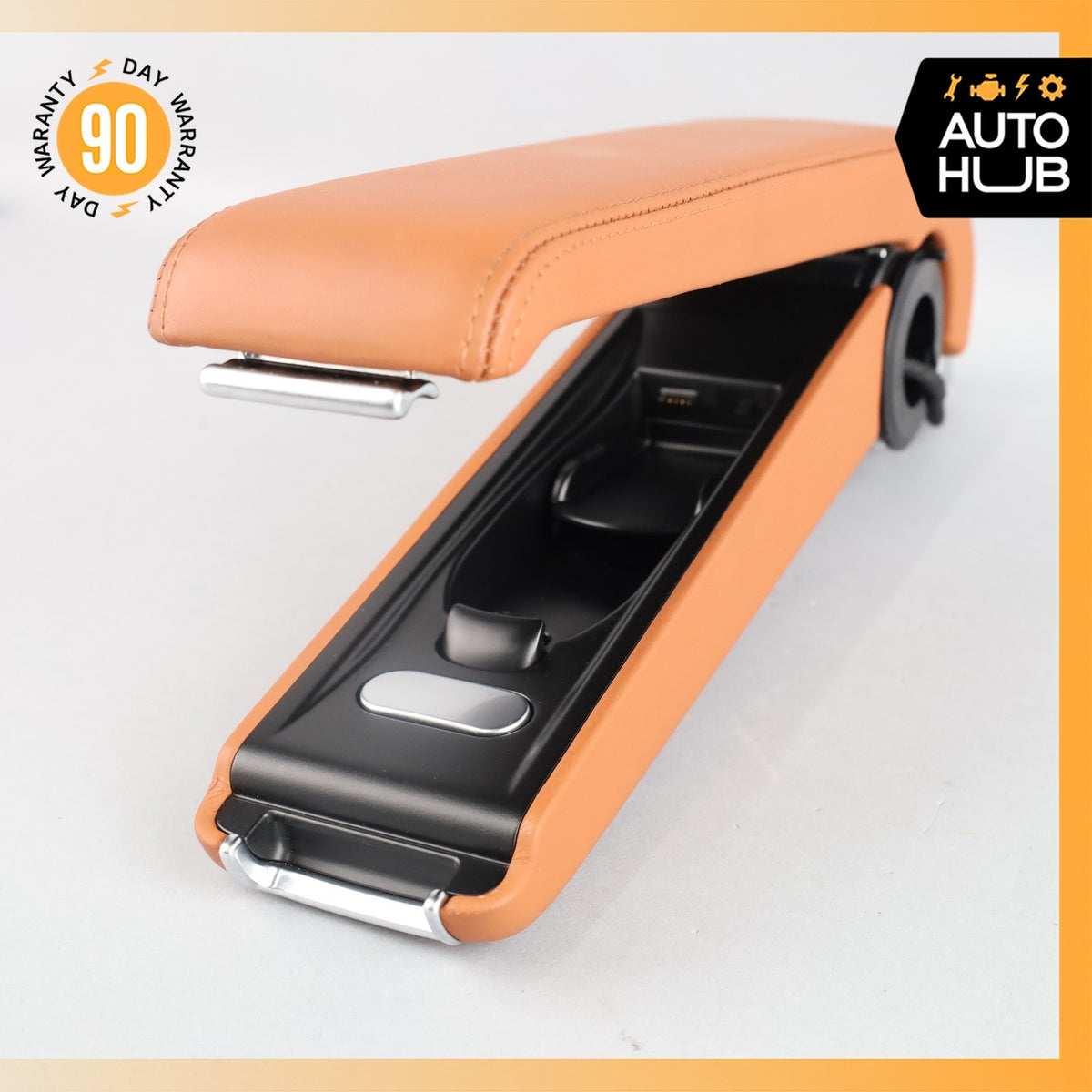 03-12 Bentley Continental GTC GT Front Right Center Console Armrest Arm Rest OEM - photo 11
