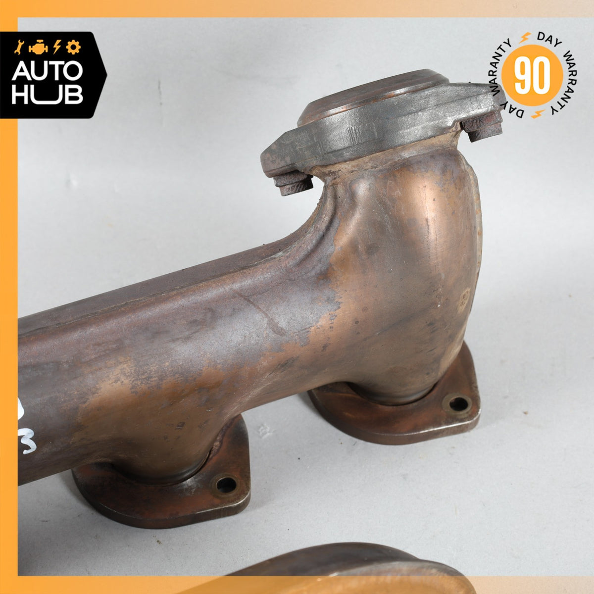 03-06 Mercedes R230 SL500 CLK500 Exhaust Manifold Right & Left Set of 2 OEM - photo 12