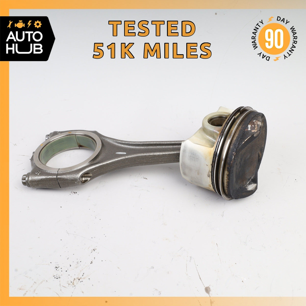 Porsche Cayenne 958 / Panamera Hybrid Engine Right Piston Connecting Rod OEM - photo 1